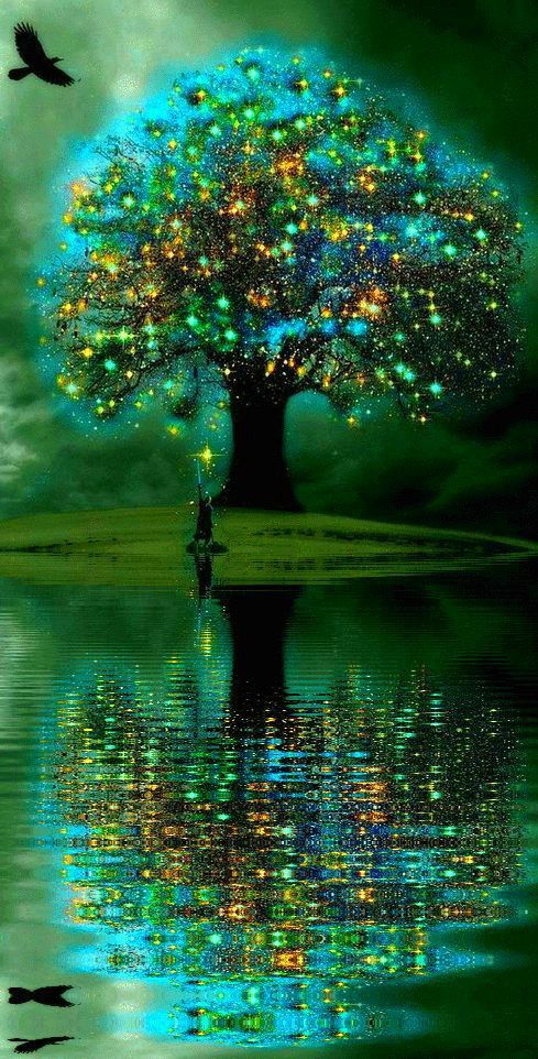 Tree | Full Round/Square Diamond Painting Kits 40x70cm 50x80cm