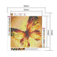 5D DIY Diamond Painting Kit - Full Round - Butterfly