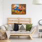 5D DIY Diamond Painting Kit - Full Round - Pumpkin Car