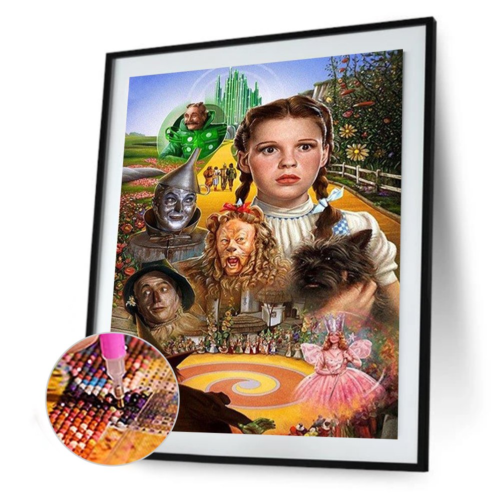 Diamond Painting - Full Round - Dreaming Girl