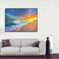 Painting By Numbers Kit DIY Quiet Seaside Hand Painted Canvas Oil Art Picture