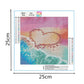 Diamond Painting - Full Square - Love Heart Beach