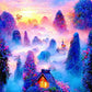 Full Round/Square Diamond Painting Kits | Scenery 40x70cm 50x80cm A