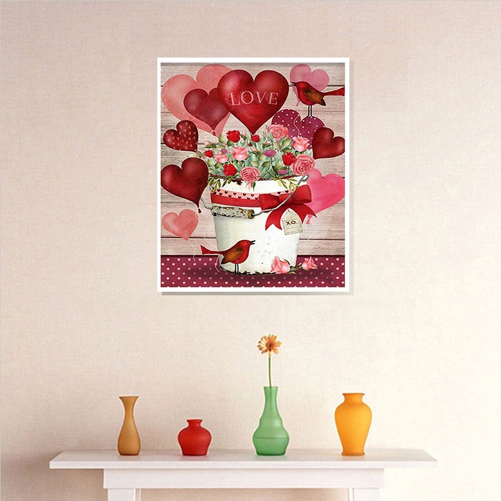Diamond Painting - Full Round - Love