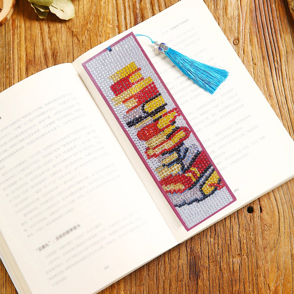 DIY Diamond Painting Bookmark with Tassel Books