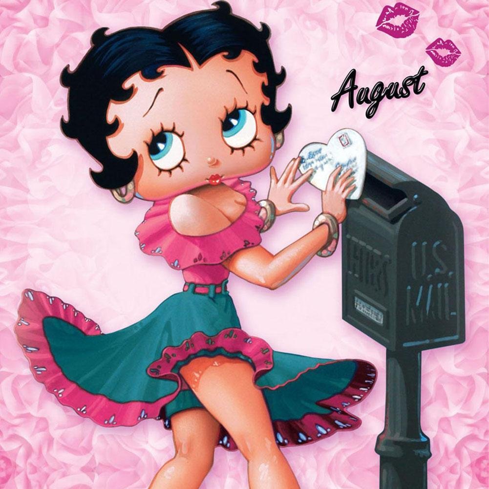 Diamond Painting - Full Round - Cute Betty Boop