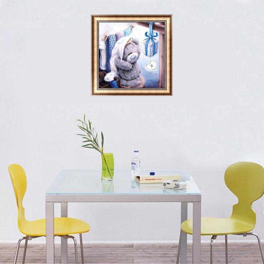 Diamond Painting - Partial Round - Bear B