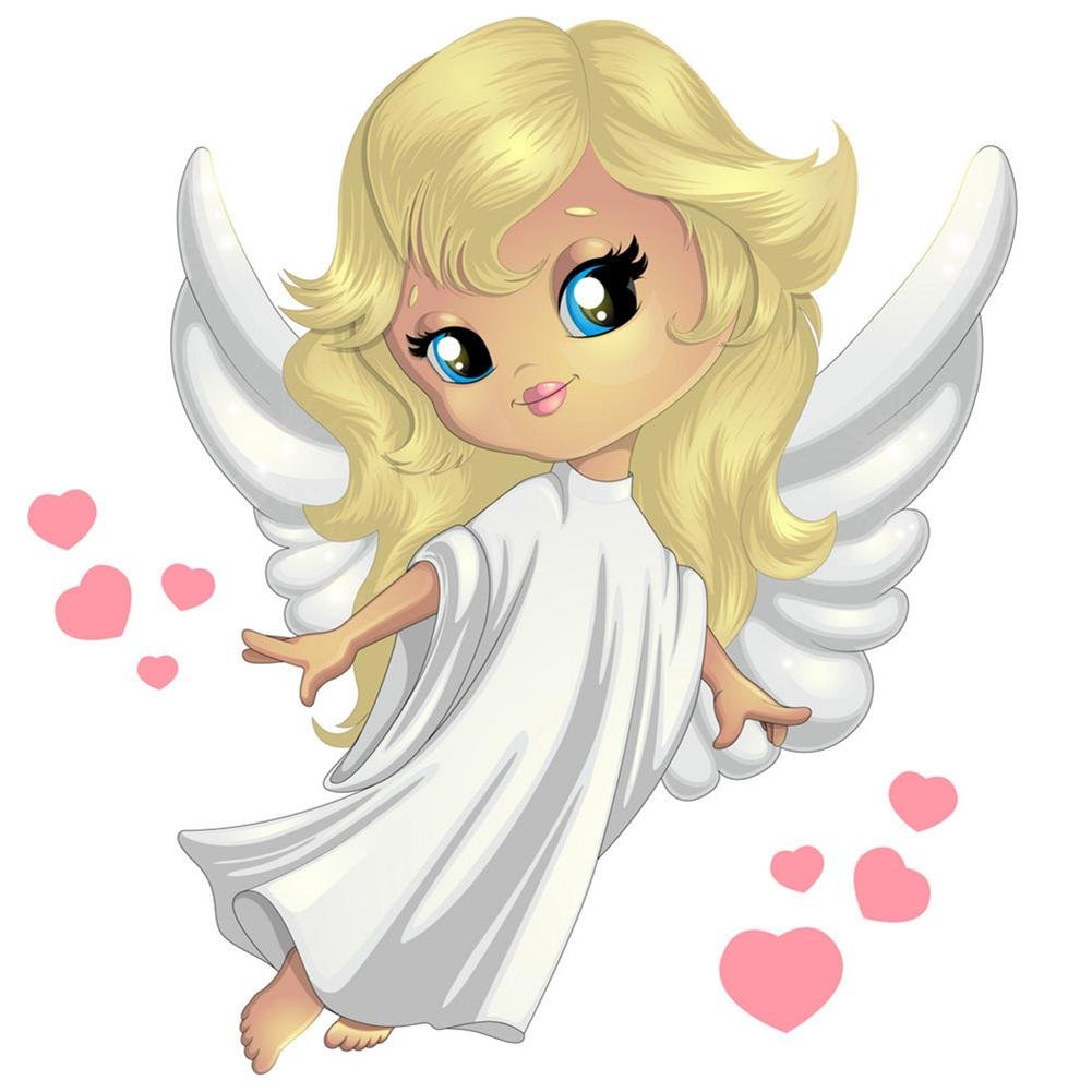 Diamond Painting - Full Round - Smile Angel