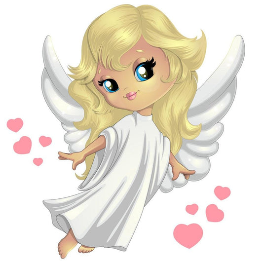 Diamond Painting - Full Round - Smile Angel
