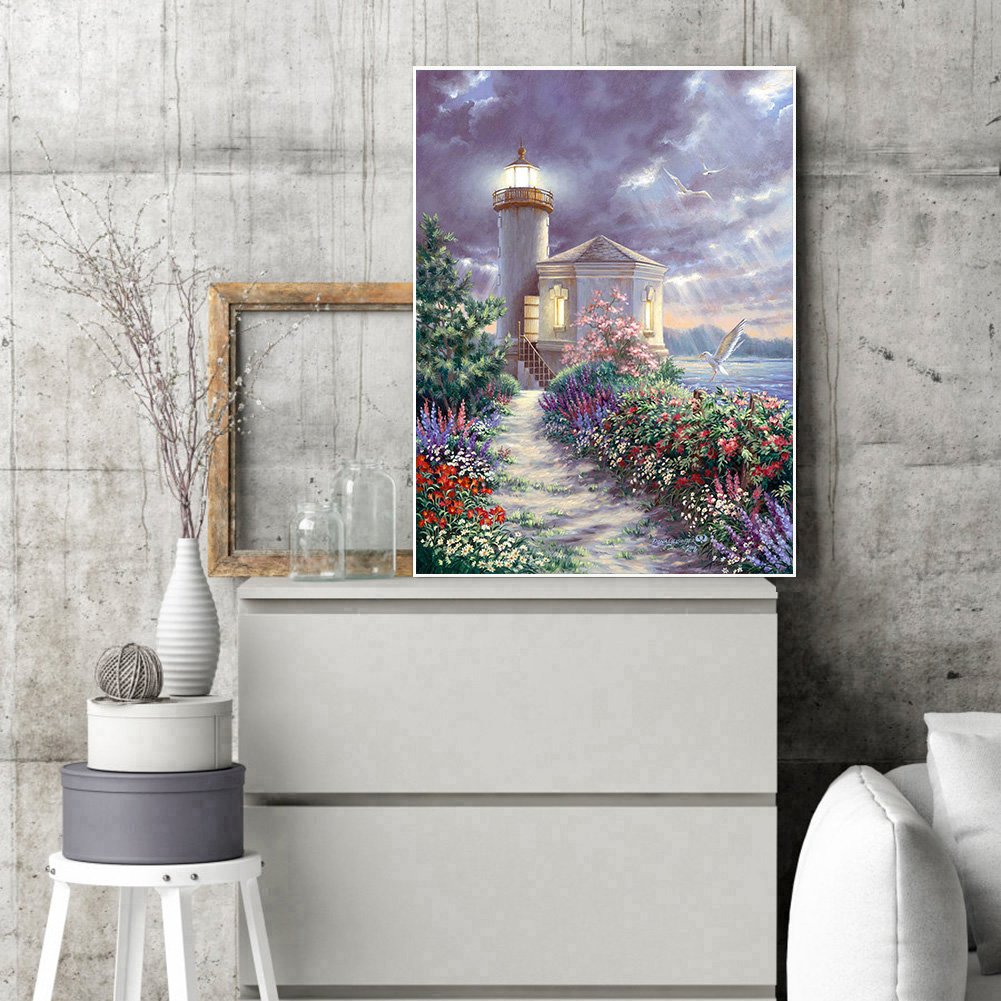 Diamond Painting - Full Round - Lighthouse D