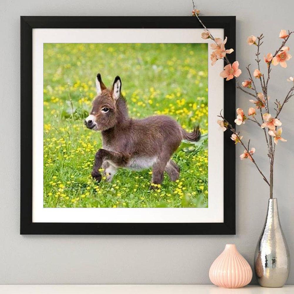 Diamond Painting - Full Round - Grass Donkey