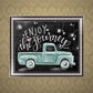 Diamond Painting - Full Round - Blackboard Green Car