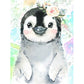 5D Diy Diamond Painting Kit Full Round Beads Penguin