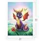 11CT Stamped Cross Stitch - Dragon(40*50CM) B