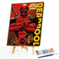 Paint By Number DIY Anime Hand Painted Canvas Picture Craft Kit