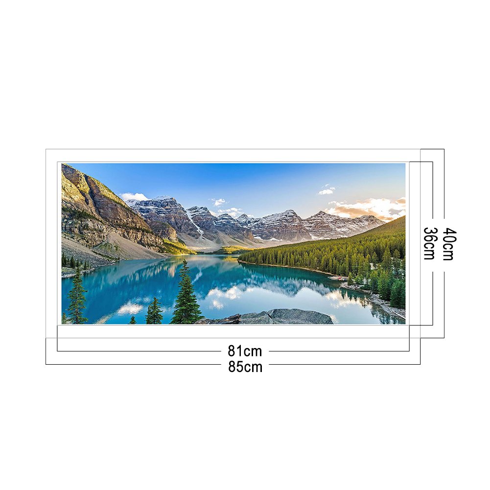 11CT Stamped Cross Stitch - Scenery  (40*85cm) C