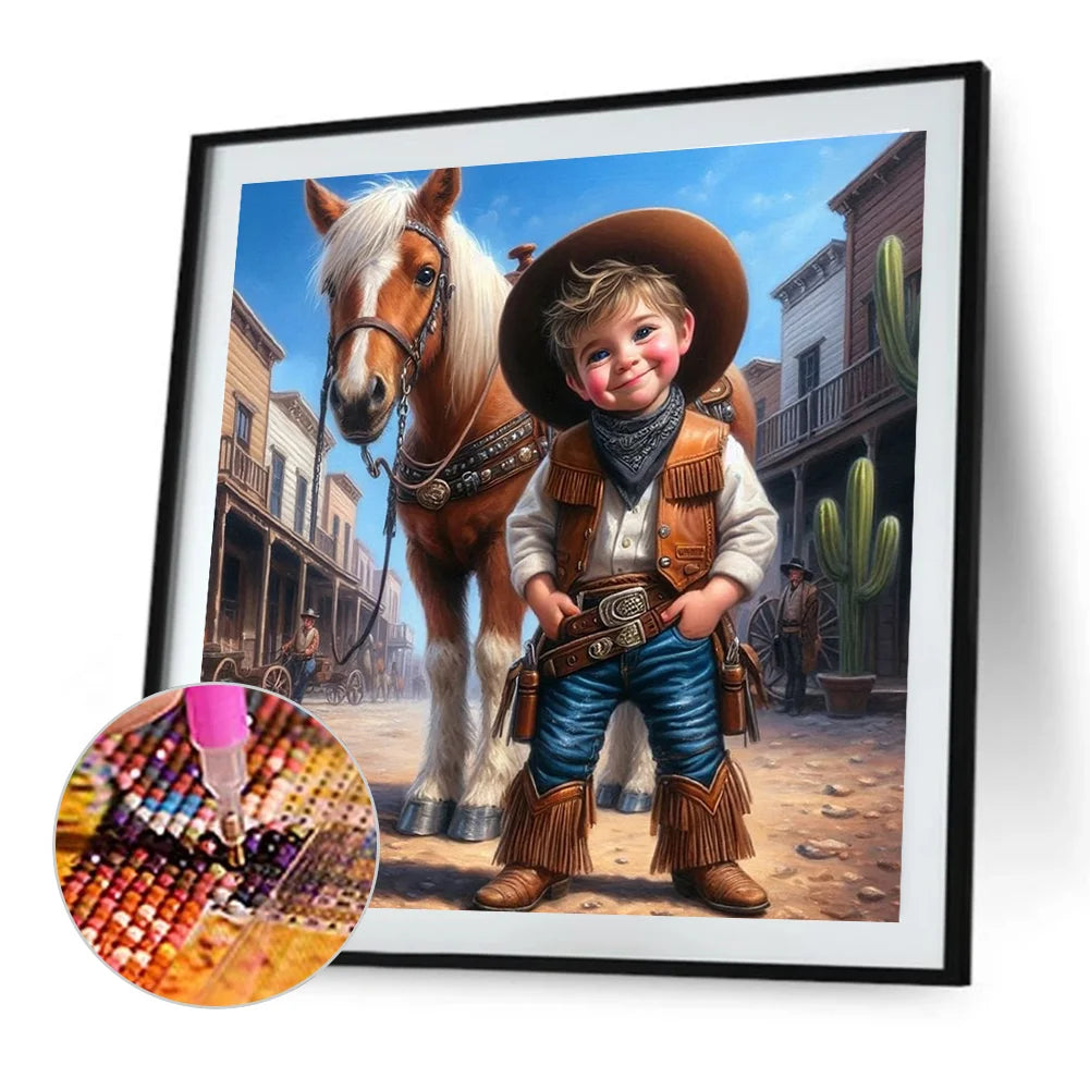 Diamond Painting - Full Round / Square - Girl Doll F