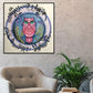 Diamond Painting - Full Round - Pink Owl