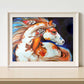 Diamond Painting - Full Round -Colorful War Horse