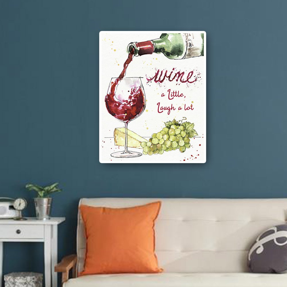Diamond Painting - Full Round - Wine Glass C