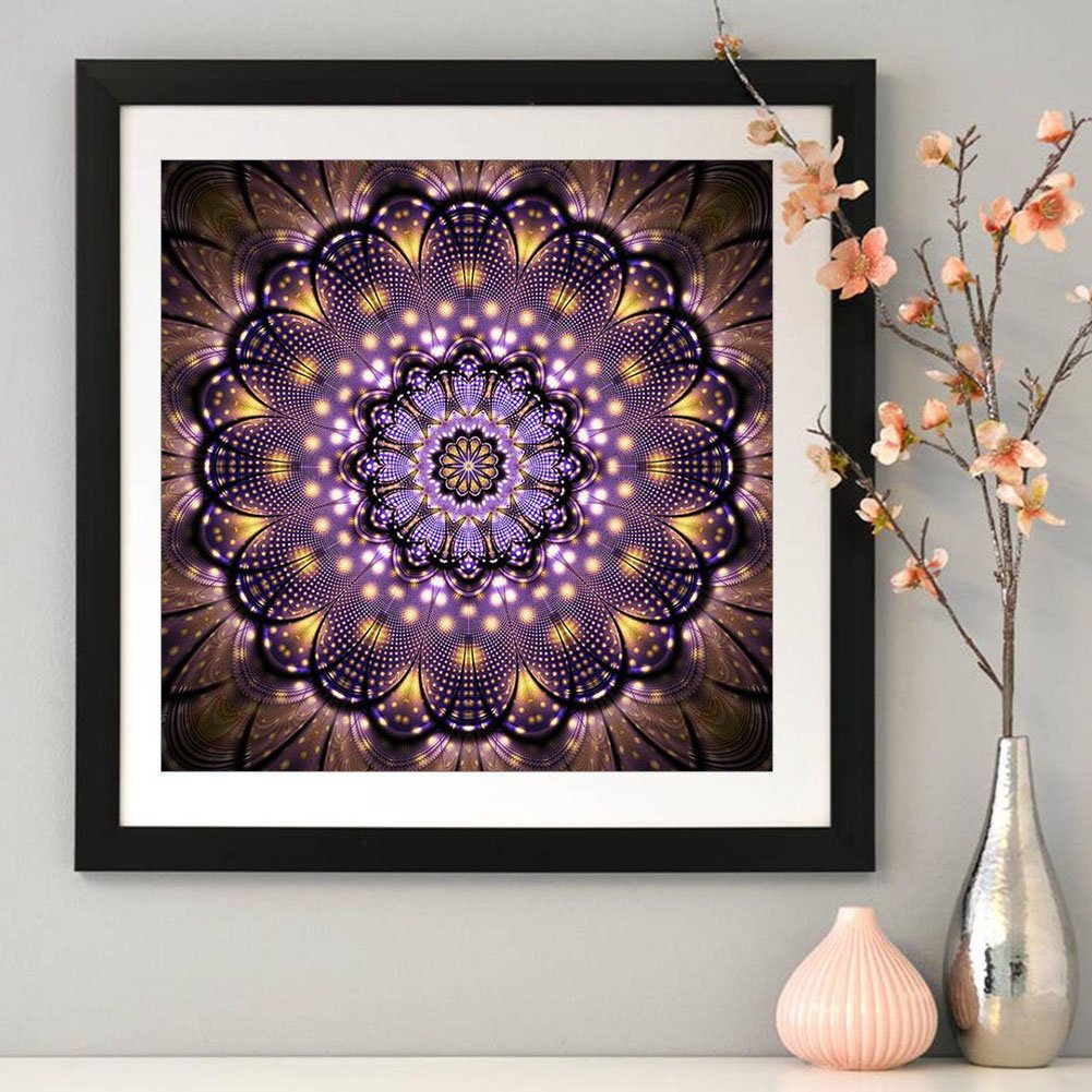 Diamond Painting - Full Round - Mandala 3