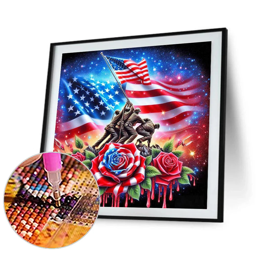 Diamond Painting - Full Round / Square - 250th Anniversary of USA