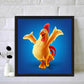 Diamond Painting - Full Round - Dancing Chick