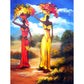 beads artwork African Women