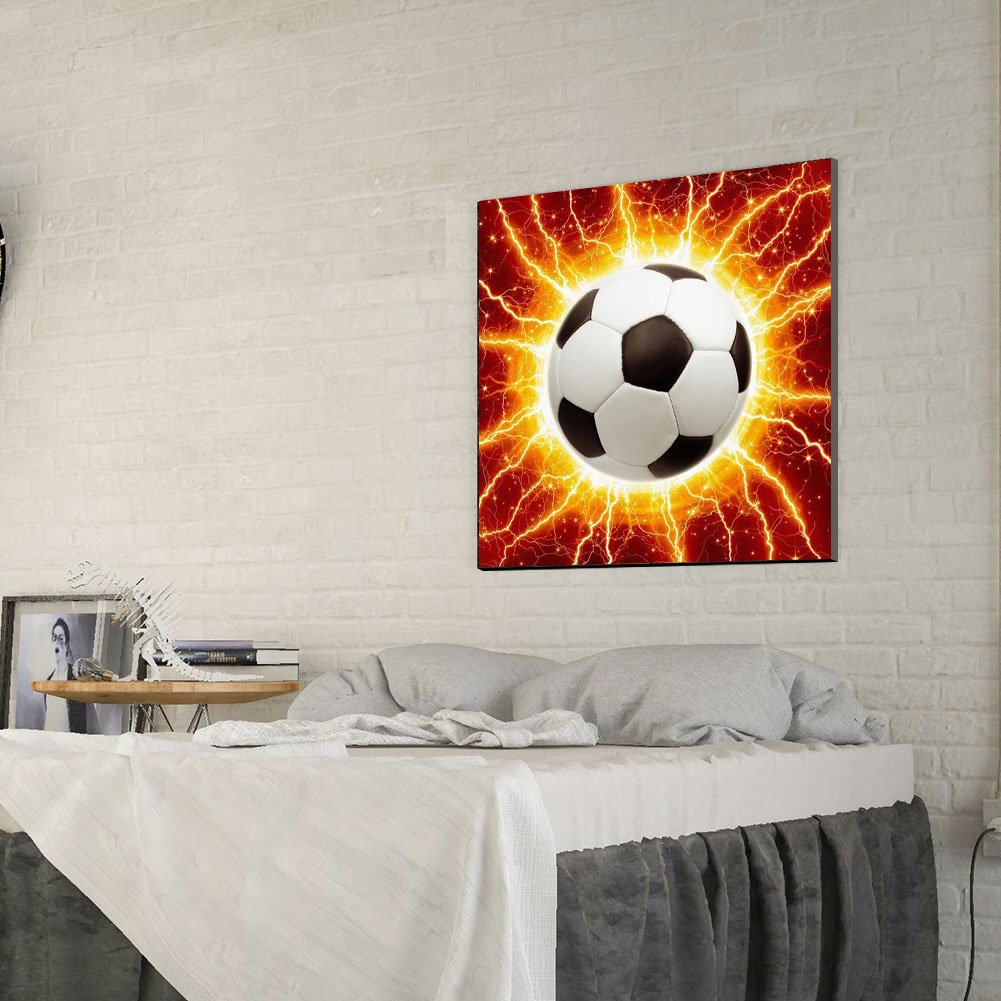 Diamond Painting - Full Round - Football A