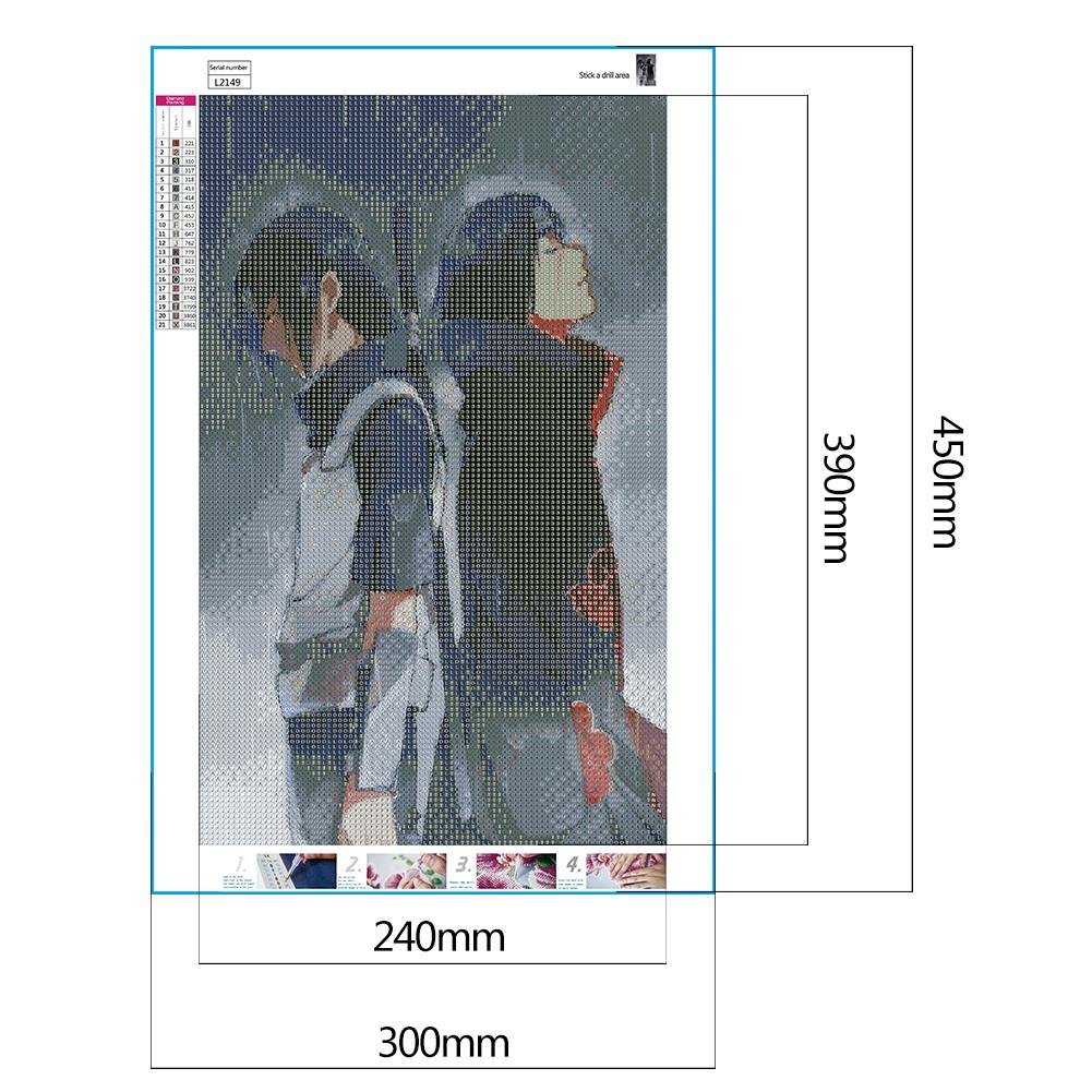 Diamond Painting - Full Round - Naruto Character A
