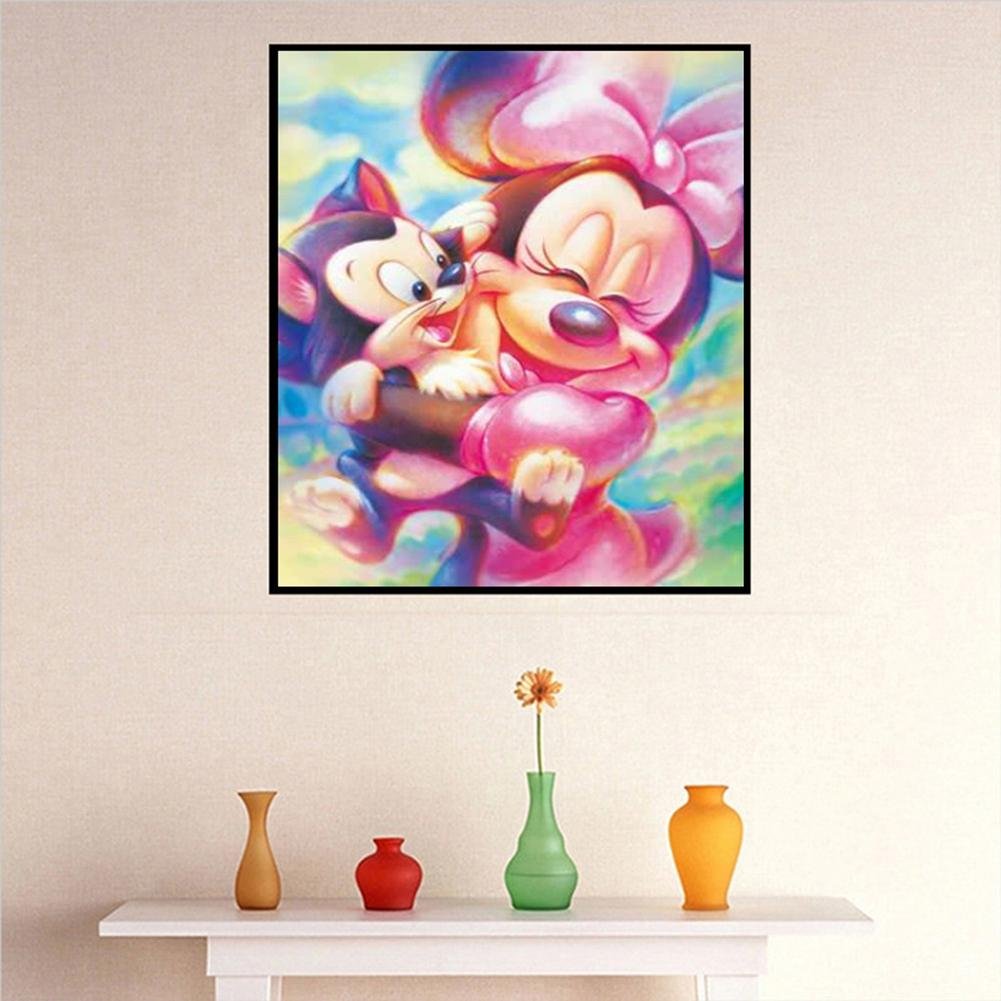 Diamond Painting - Full Round - Happy Mickey