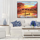 Painting By Numbers Kit Natural Landscape Canvas Oil Art Picture
