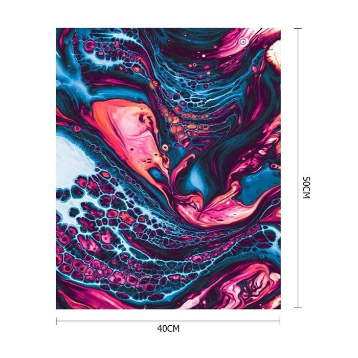 Acrylic Paint on Canvas Picture Drawing Home Room Decoration