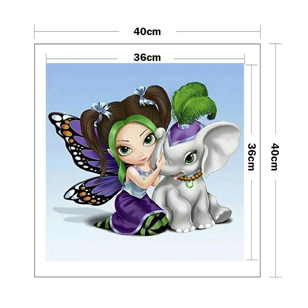 11ct Stamped Cross Stitch - Elf (40*40cm) B