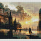 Full Round/Square Diamond Painting Kits | Scenery Castle 40x80cm 50x100cm J