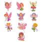 DIY Full Drill Round Cartoon Fairy Diamond Painting Puzzle Sticker