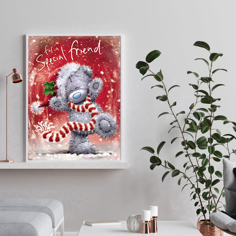 Diamond Painting - Full Round - Bear D