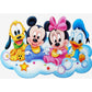 5D Diy Diamond Painting Kit Full Round Beads Mouse Duck