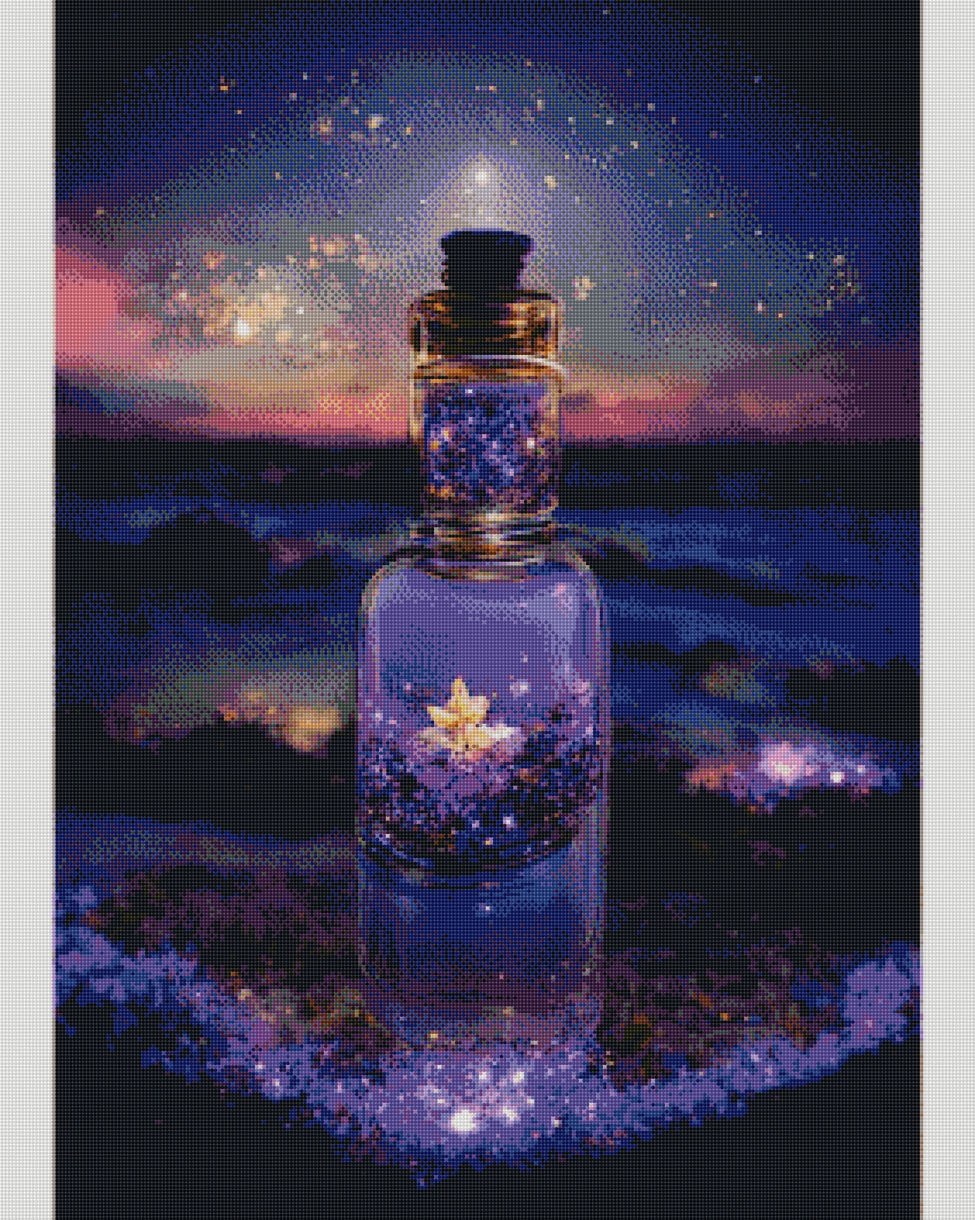 Wishing Drifting Bottle Full Round/Square Diamond Painting Kits