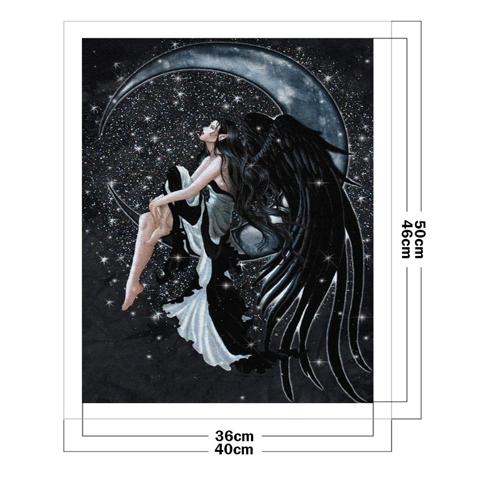 11ct Stamped Cross Stitch - Dark Angel (40*50cm)