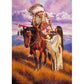 5D Diy Diamond Painting Kit Full Round Beads Indian Couple