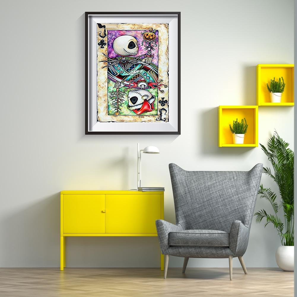 5D DIY Diamond Painting Kit - Full Round - Poker Jack