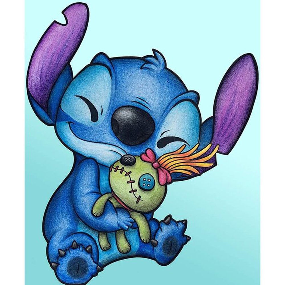 Diamond Paintings Art Full Drill Cartoon Stitch