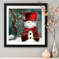 Diamond Painting - Full Round - Snowman A
