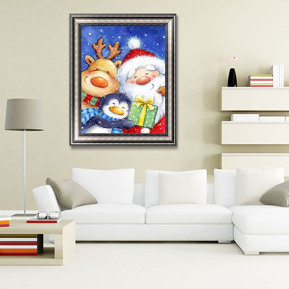 Diamond Painting - Full Round - Santa Claus F