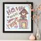 Diamond Painting - Full Round - Cartoon Home