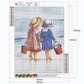 Diamond Painting - Full Round - Beach Children