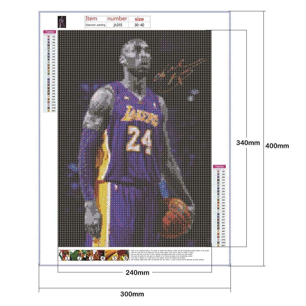 Diamond Painting - Full Round - Kobe B