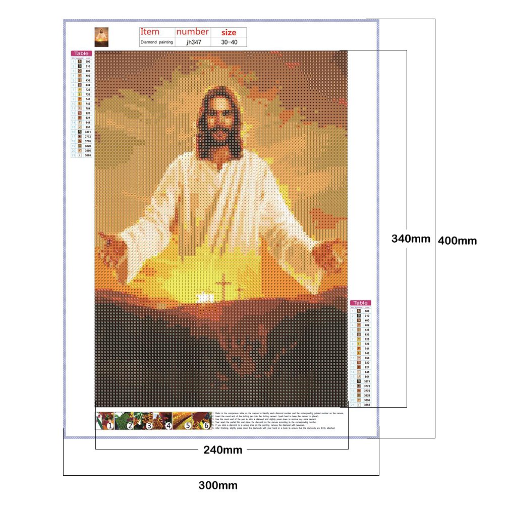 Diamond Painting - Full Round - Men B