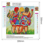 5D DIY Diamond Painting Kit - Full Round - Cartoon Women